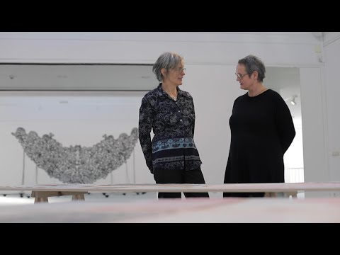 Teaser zur Bewerbung der Ausstellung "drunter und drüber" im Museum St. Wendel