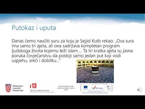 Islamski vjeronauk, 6. r. OŠ - Sadržaj islamskoga učenja