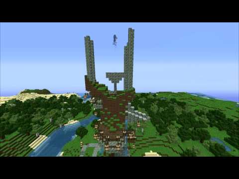 Minecraft timelapse - Abandoned mage tower