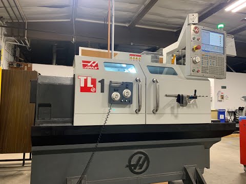 2017 Haas TL-1, 4 Station Turret, Rigid Tap, Only 13 Hours Cutting Time Stock#81088122