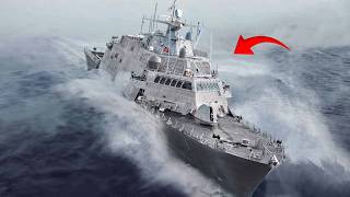 Download lagu The Moment a Ship Hits a Storm in the Middle of the Ocean, Captured on Camera mp3