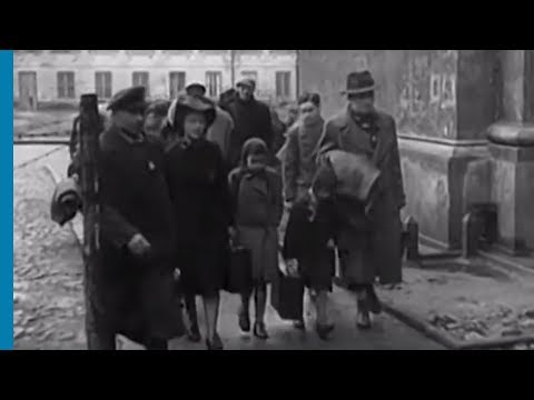 Die Ankunft der Magdeburger Juden im Ghetto Warschau