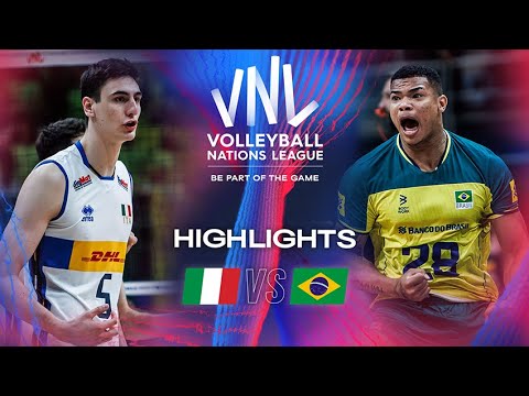 Points Scored By Italy 🇮🇹 🆚 🇧🇷 Brazil | Week 1 | Men's VNL 2024