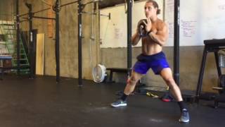 Goblet Cossack Squat exercise video thumbnail