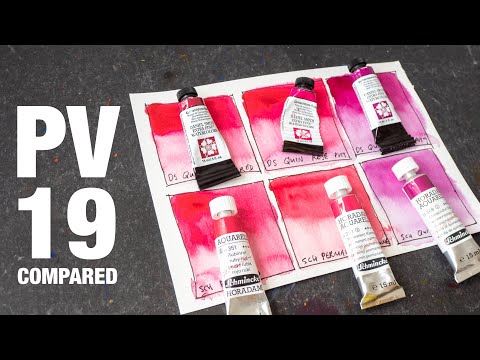 Pigment PV19 Comparison