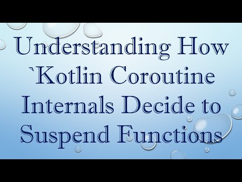 Understanding How `Kotlin Coroutine Internals Decide to Suspend Functions