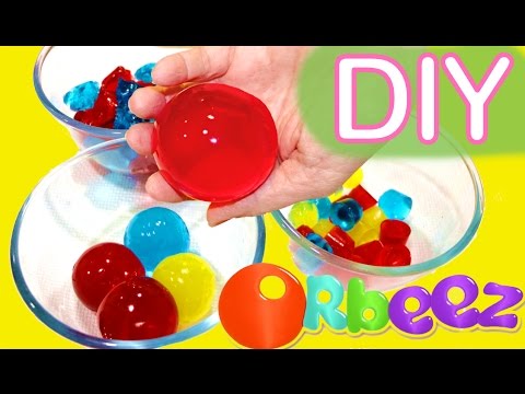 オルビーズや巨大水玉の作り方4種類のテクニック : EASY DIYのアイデア (Cómo hacer Orbeez o canicas de agua gigantes: 4 técnicas diferentes | Ideas FACILES DIY)