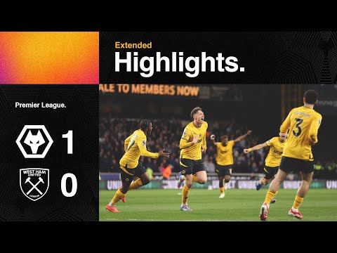 Back-to-back wins! | Wolves 1-0 West Ham | Extended Highlights