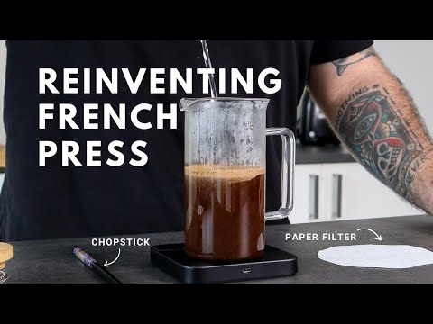 FRENCH PRESS Coffee in less than 4 Minutes!