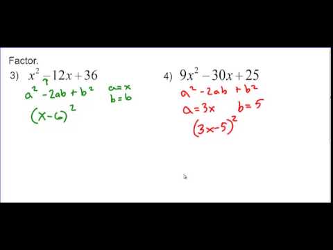 Alg I lesson 8.7
