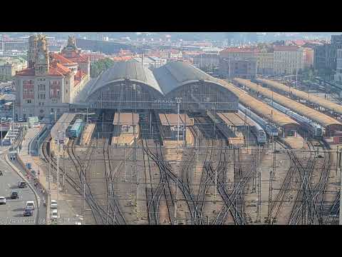 Hlášení Praha hl.n. - Os 9005 + Os 9007 a upozornění na ukončení jízdy ve Vrané nad Vltavou,1.8.2024