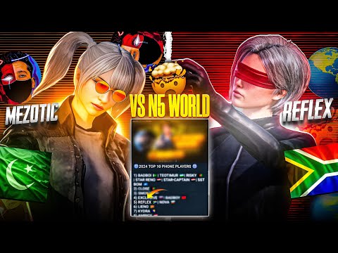 International tournament match against Best player in South Africa / Mezotic vs Reflex