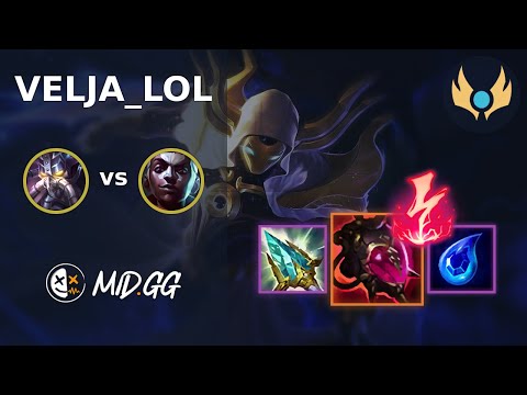 MID.GG: [ velja_lol ] Kassadin MID vs Ekko | EUW CHALLENGER | LOL Season 2025