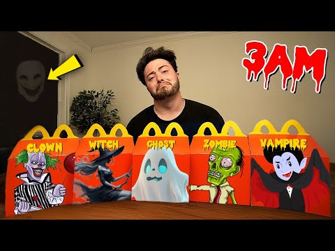 DO NOT ORDER ALL HALLOWEEN HAPPY MEALS FROM MCDONALDS AT 3 AM!! (DISGUSTING)