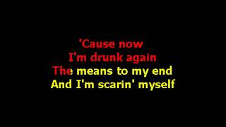 Reel Big Fish - Drunk Again (Custom Karaoke Video)