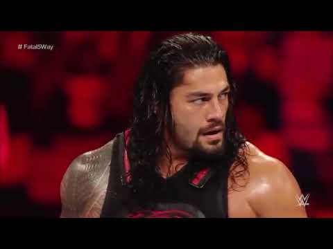 FULL MATCH: Reigns vs. Owens vs. Rollins vs. Jericho vs. Strowman: Raw. Nov. 7, 2016