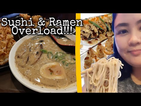 Deliciosos Ramen e Sushi no Makimura Ramen Bar Angeles Pampanga