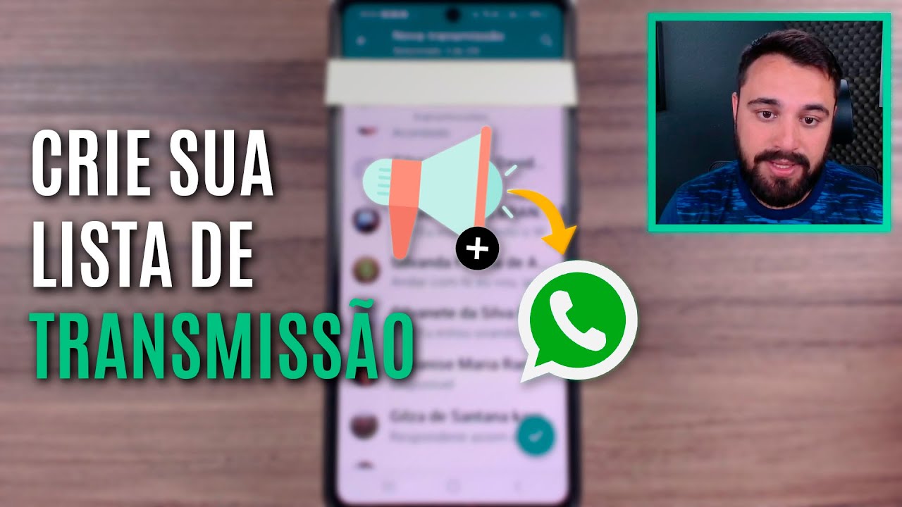 COMO CRIAR UMA LISTA DE TRANSMISSÃO NO WHATSAPP