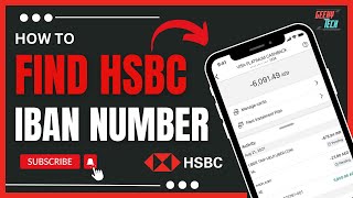How To Find IBAN Number HSBC App !