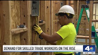 Need a job Demand for skilled trade workers is rising