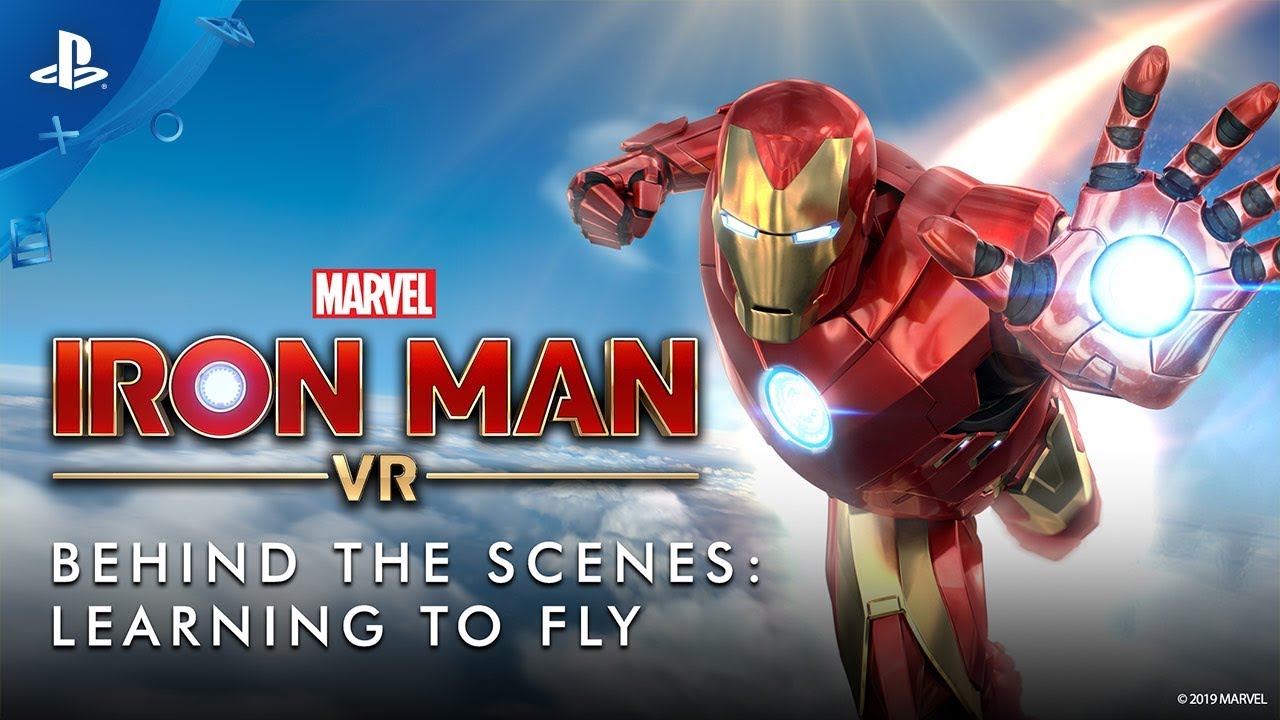 Marvelâ€™s Iron Man VR â€“ Behind the Scenes: Learning to Fly | PS VR - YouTube