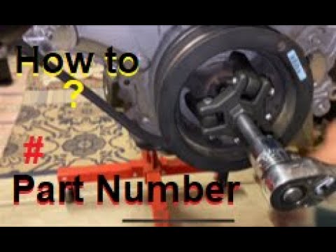 Coyote Harmonic Balancer removal(O’Reillys part number) || Coyote 5.0 Footage