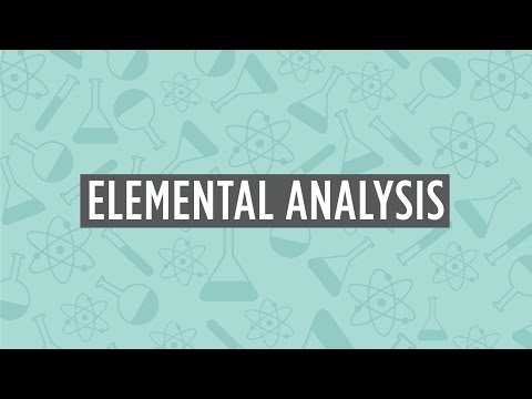 General Chemistry - Stoichiometry - Elemental Analysis