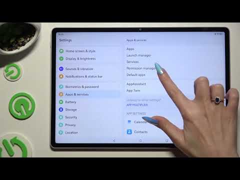 How do I change the default apps on the HUAWEI MatePad Pro 12.6?