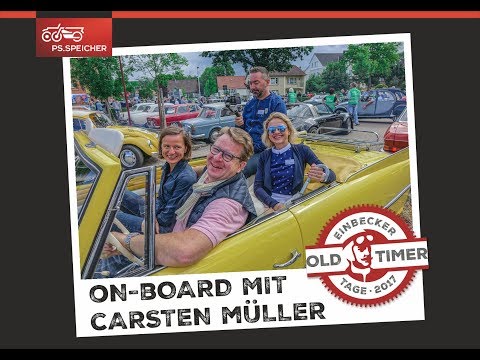 Einbecker Oldtimertage 2017 - Korso durch Einbeck "On-Board" mit Carsten Müller MdB.