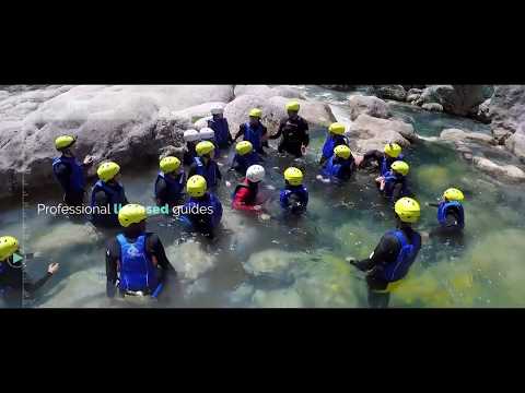 Canyoning in Cetina River, Croatia