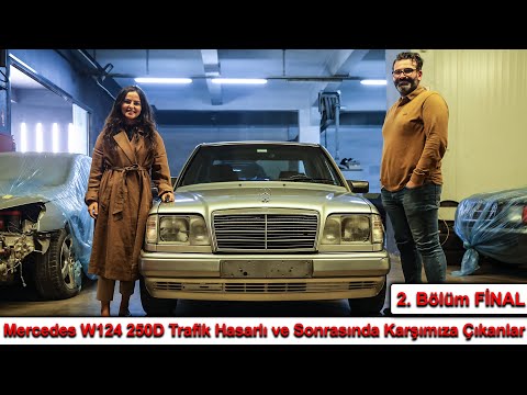 Trafik Hasarlı Mercedes W124 250D | Hasar Onarımı Hariç Çıkan Çürükler - 2. Bölüm Final