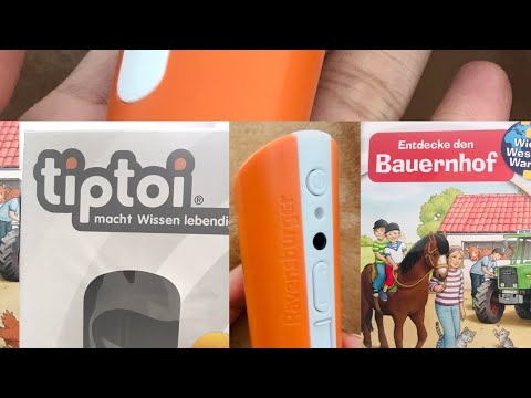 Tiptoi Starter set review... How to use the pen ... 👍🏻