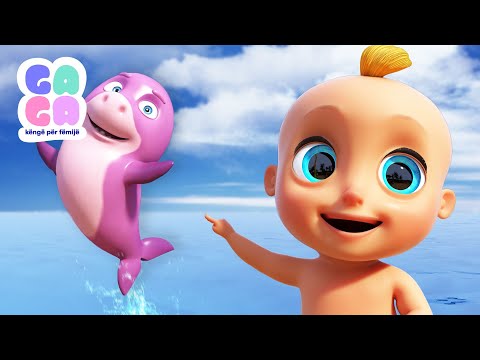 🦈 Bebi, Mami, Babi / Baby Shark - Ga Ga Këngë për fëmijë