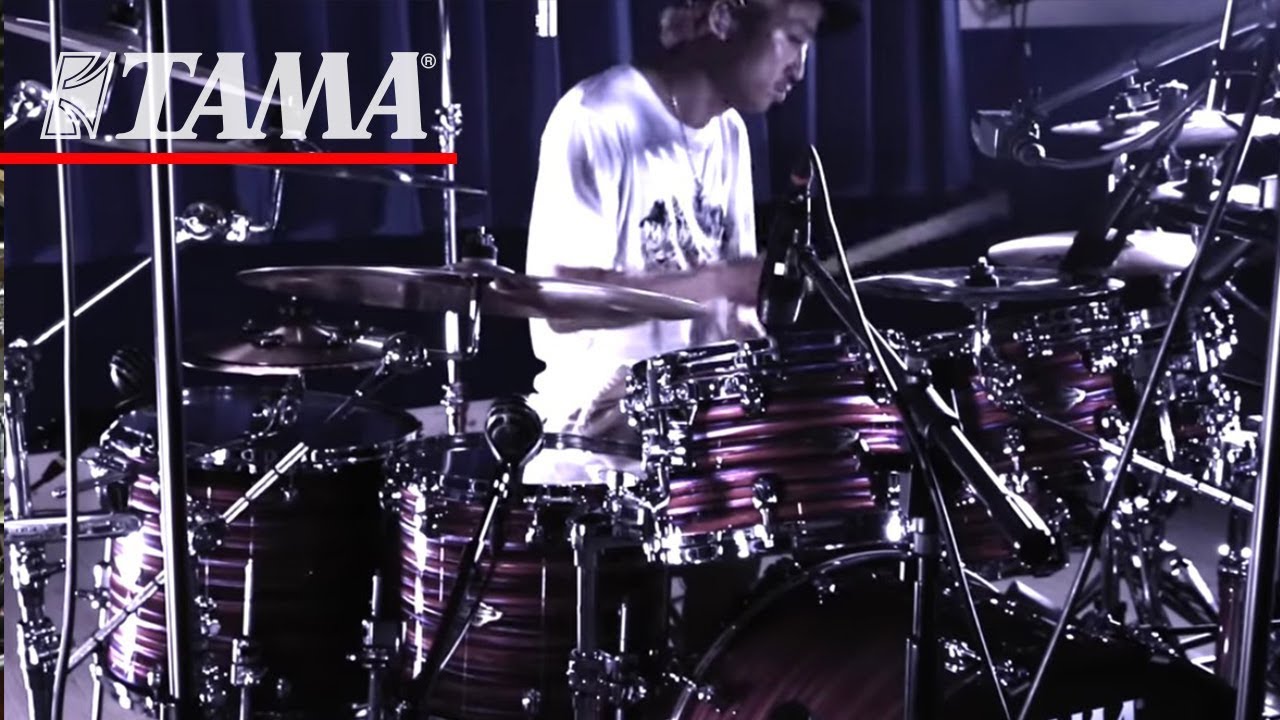 Tama StarClassic Walnut/Birch 5pc Drum Kit - Shell Pack - Satin Sapphire Fade