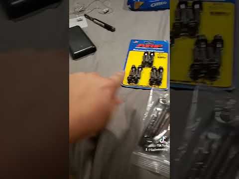 ARP head and header bolts #carshorts #engine #LS