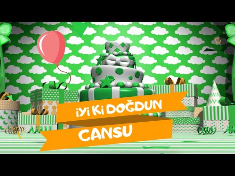 İyi ki doğdun CANSU | Karadeniz Versiyon