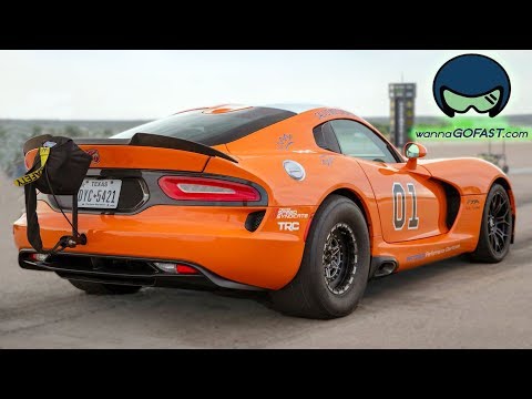 4700HP Worth of Vipers Battle the 1/2 Mile! Video