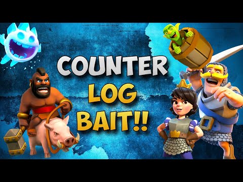 How to Beat Logbait with 2.6 Hog Cycle?! - Clash Royale