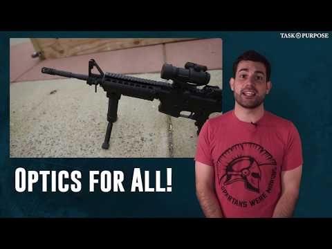 Testing out AR-15 Rifle Optics built for the 5.56 × 45 mm