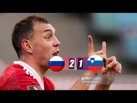 Russia vs Slovenia 2-1 All Goals & Highlights 27/03/2021