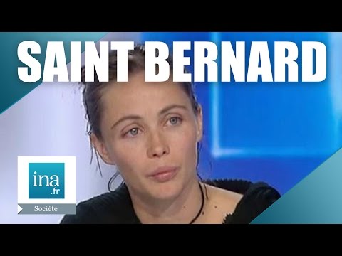 Emmanuelle Béart "The Undocumented Immigrants of Saint Bernard" | INA Archive