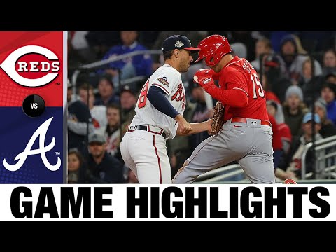 Reds vs. Braves Game Highlights (4/8/22) | MLB Highlights
