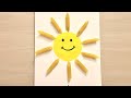 Sun Craft For Kids DIY Craft Using Pasta EASY PEASY Card For Mother S Day