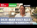Deze man vult alle pierebadjes in Kanaleneiland [RTV Utrecht]
