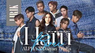 Download lagu ALPHA X Daiyan Trisha - Haru Biru (Lirik Video) mp3