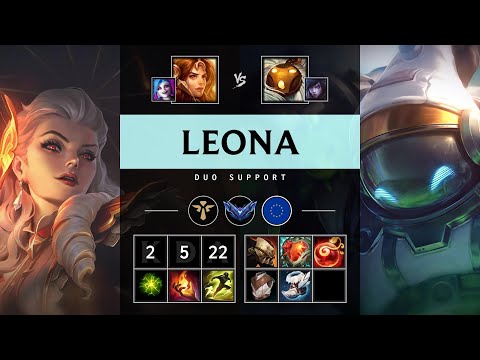 Leona Support vs Bard - EUW Diamond Patch 25.12
