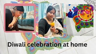 Diwali celebration 🎉 #youtube #Diwali #celebration #vlog #viral #minivlog #celebration
