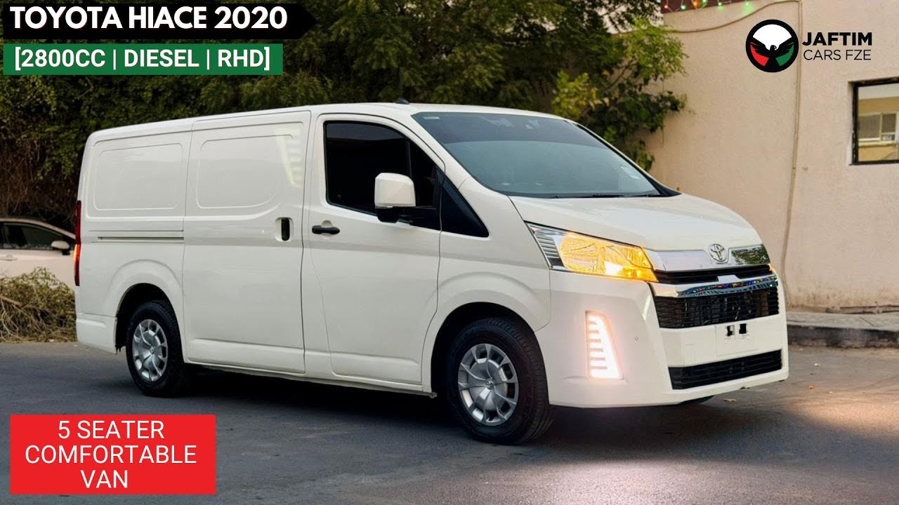 تويوتا هاياس 5 SEATER | BLIND SPOT MONITORING | AUTOMATIC TRANSMISSION | 2.8L DIESEL | STEERING CONTROL SWITCHES  video