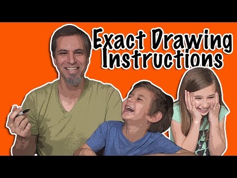 Exact Instructions Challenge Drawing Edition | Josh Darnit