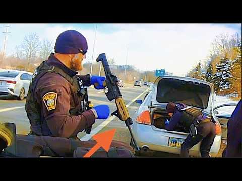 When Police Stop A Car But Find Deadly Weapons..